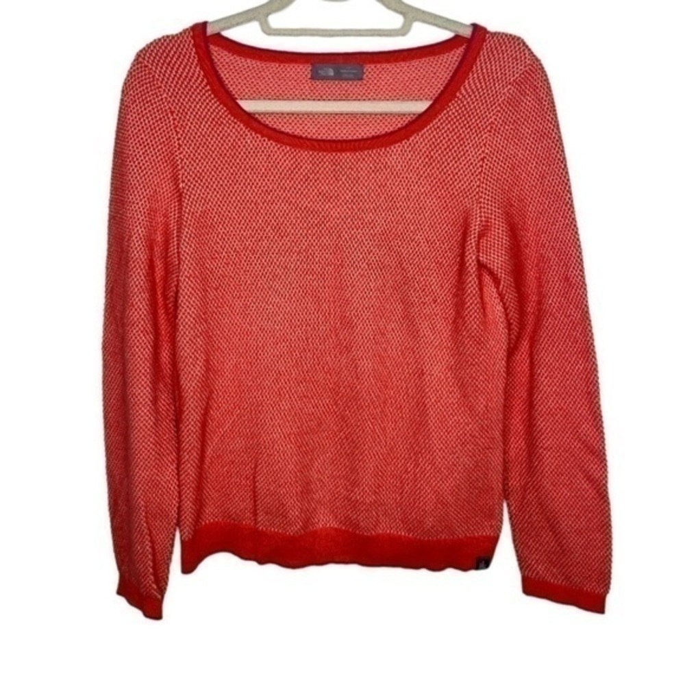 The North Face Cashmere Knit Long Sleeve Sweater Pink Size Small